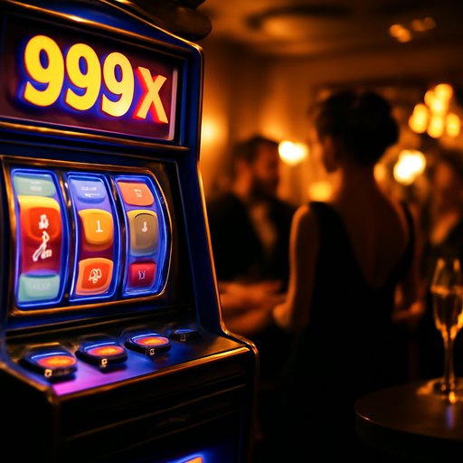 999x Colorful Slots Reels Spinning